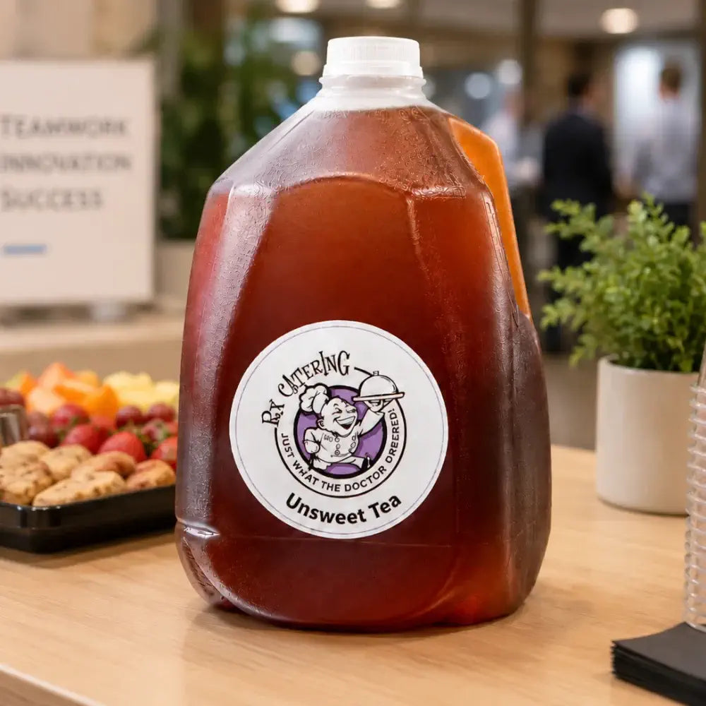 Unsweetened Tea Catering by the Gallon | Little Rock – Rx Catering