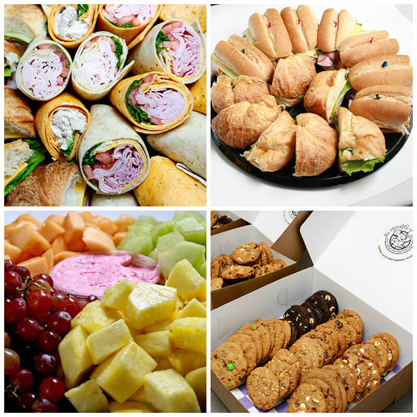 The WORKS sandwich platter